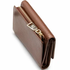 New Lazarotti Bologna Leather Geldbörse Leder 14 cm brown