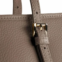 Lazarotti Shopper|Schultertaschen<Bologna Leather Shopper Tasche Leder 35 cm taupe