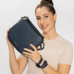 Lazarotti Bologna Leather Umhängetasche Leder 25 cm