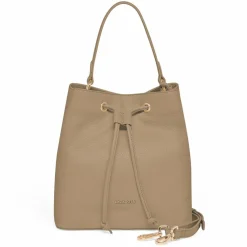 Online Lazarotti Bologna Leather Beuteltasche Leder 25 cm sand