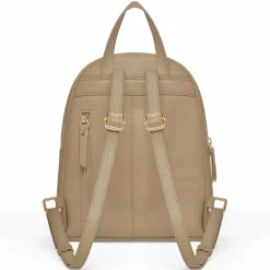 Discount Lazarotti Bologna Leather City Rucksack Leder 27 cm sand