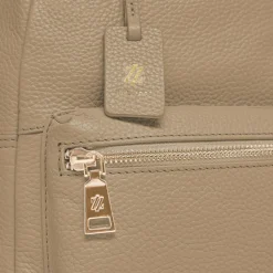 Discount Lazarotti Bologna Leather City Rucksack Leder 27 cm sand