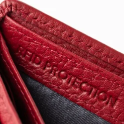 Online Lazarotti Bologna Leather Geldbörse Leder 12 cm red