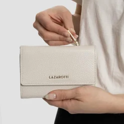 Damen Lazarotti Bologna Leather Geldbörse Leder 14 cm