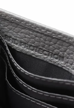 Lazarotti Damengeldbörsen Querformat<Bologna Leather Geldbörse Leder 19 cm grey