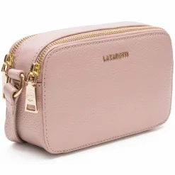 Outlet Lazarotti Bologna Leather Umhängetasche Leder 18 cm rose