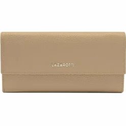 Discount Lazarotti Bologna Leather Geldbörse Leder 19 cm sand