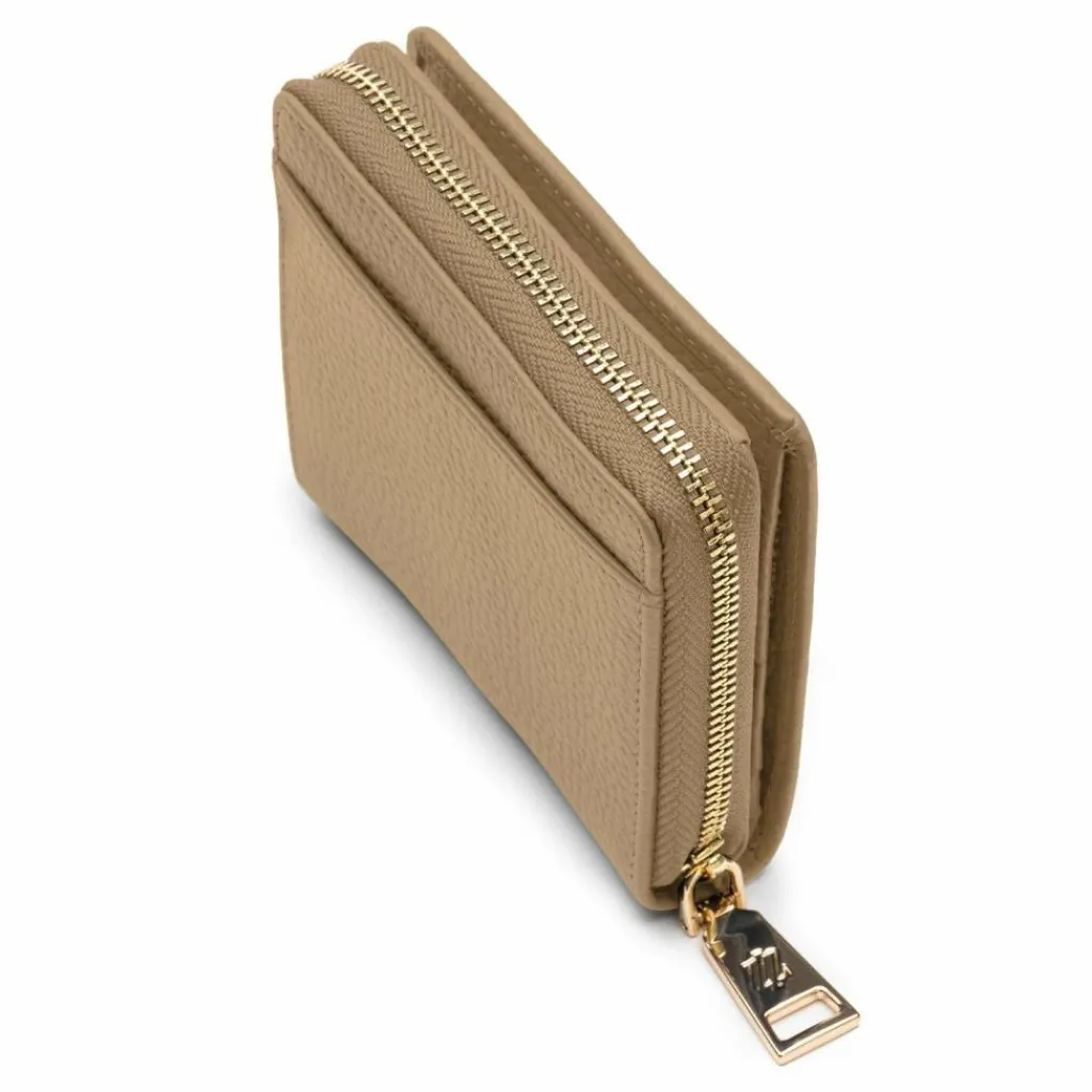 Lazarotti Damengeldbörsen Querformat<Bologna Leather Geldbörse Leder 10 cm sand