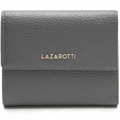 Lazarotti Bologna Leather Geldbörse Leder 12 cm grey