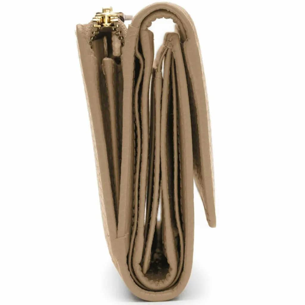 Lazarotti Damengeldbörsen Querformat<Bologna Leather Geldbörse Leder 14 cm sand