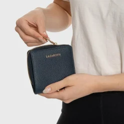 Damen Lazarotti Bologna Leather Geldbörse Leder 10 cm