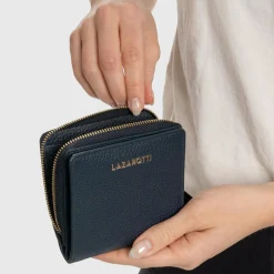 Damen Lazarotti Bologna Leather Geldbörse Leder 10 cm