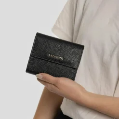 Best Lazarotti Bologna Leather Geldbörse Leder 12 cm black