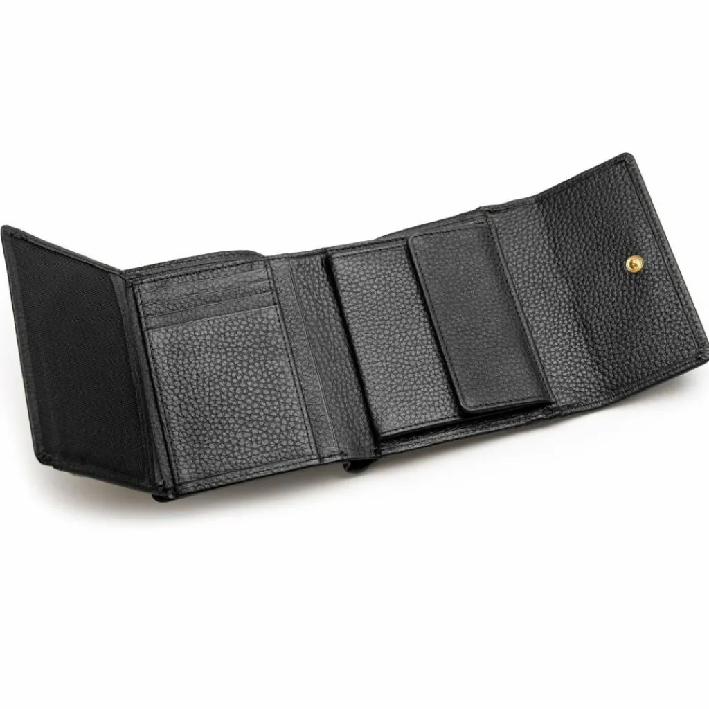 Best Lazarotti Bologna Leather Geldbörse Leder 12 cm black