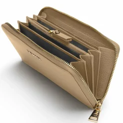 Lazarotti Bologna Leather Geldbörse Leder 19 cm sand