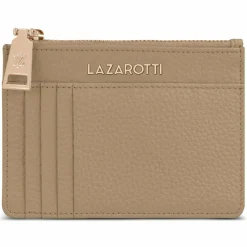 Lazarotti Schlüsseletuis<Bologna Leather Schlüsseletui Leder 11,5 cm mit Air Tag Fach sand