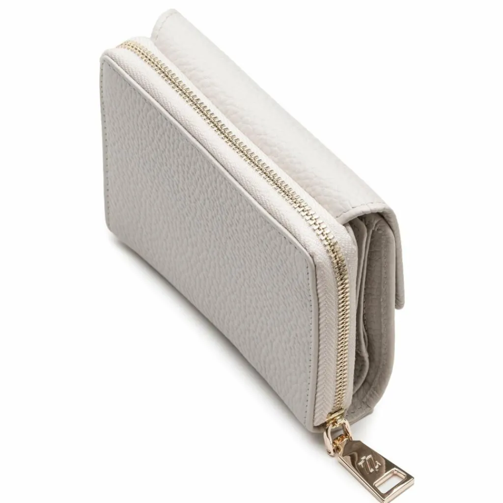 New Lazarotti Bologna Leather Geldbörse Leder 12 cm cream