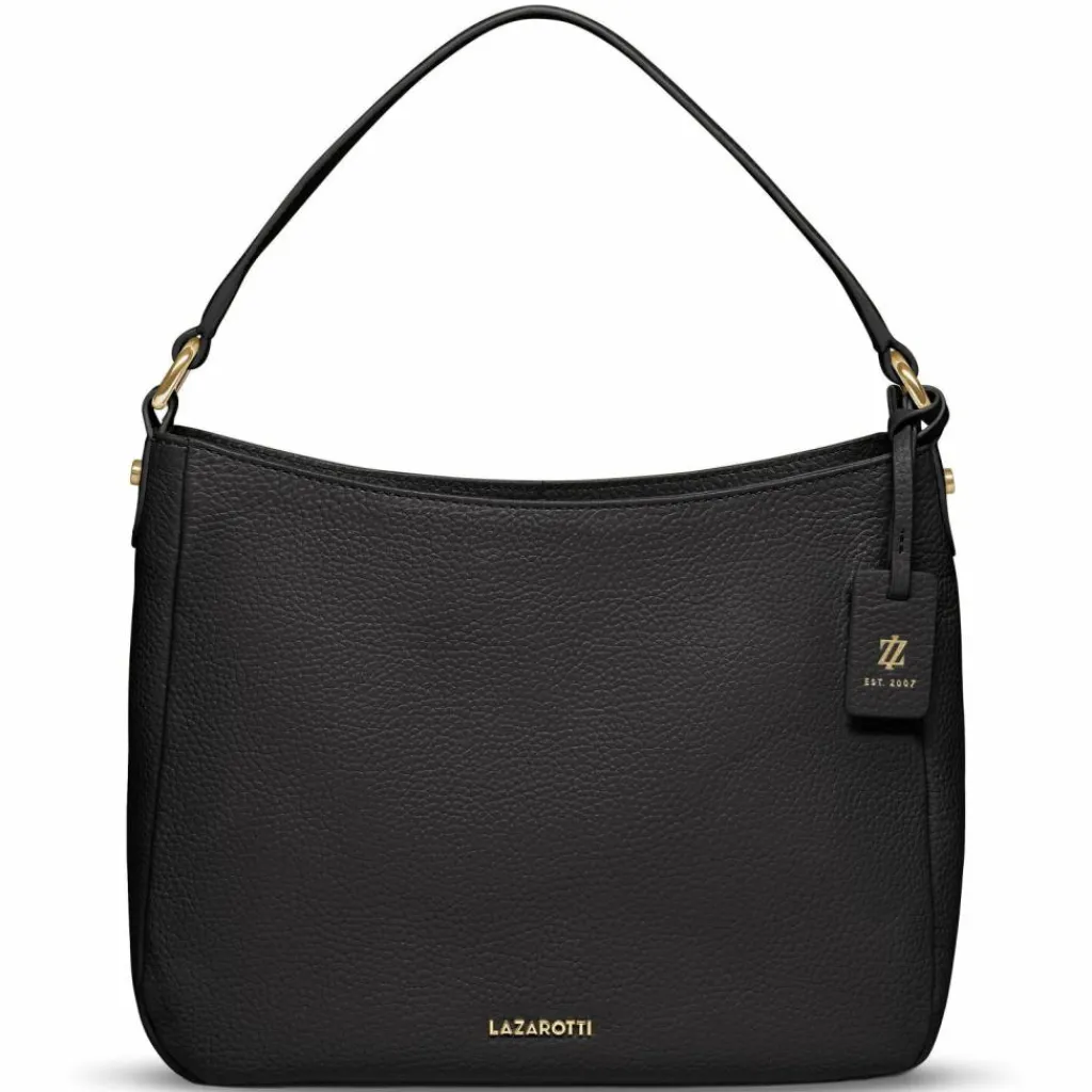 Lazarotti Schultertaschen<Bologna Leather Schultertasche Leder 27 cm black