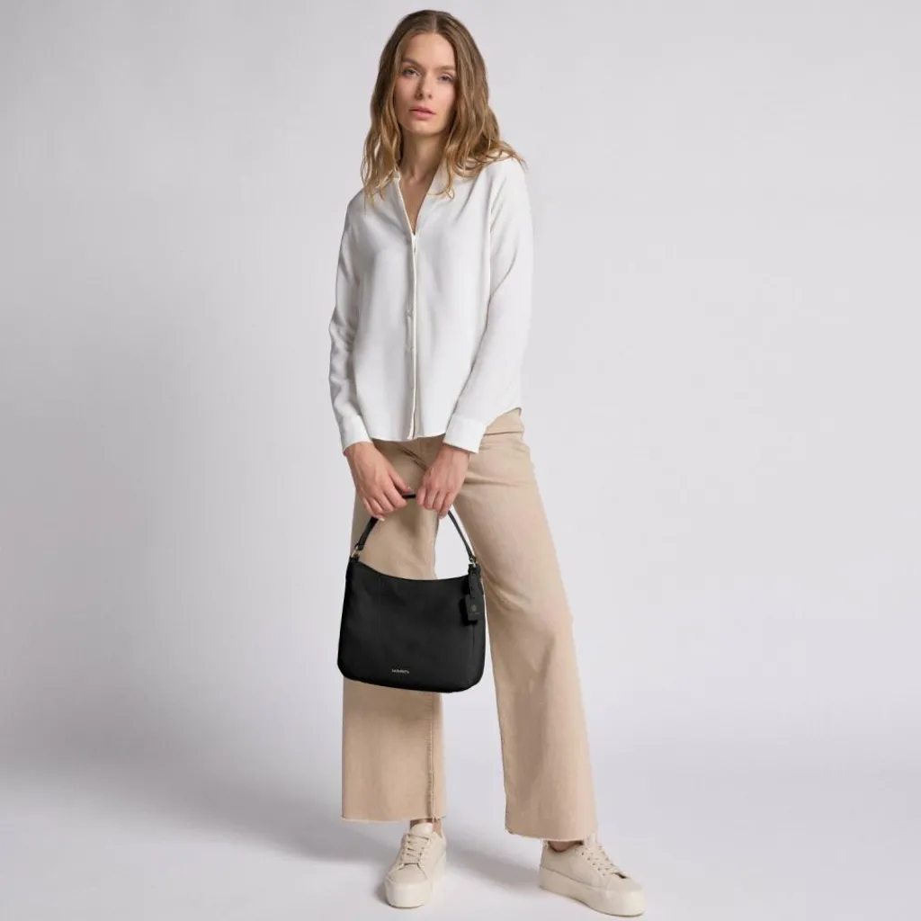 Lazarotti Schultertaschen<Bologna Leather Schultertasche Leder 27 cm black