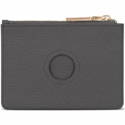 Sale Lazarotti Bologna Leather Schlüsseletui Leder 11,5 cm mit Air Tag Fach grey