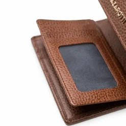 Hot Lazarotti Bologna Leather Geldbörse Leder 12 cm brown