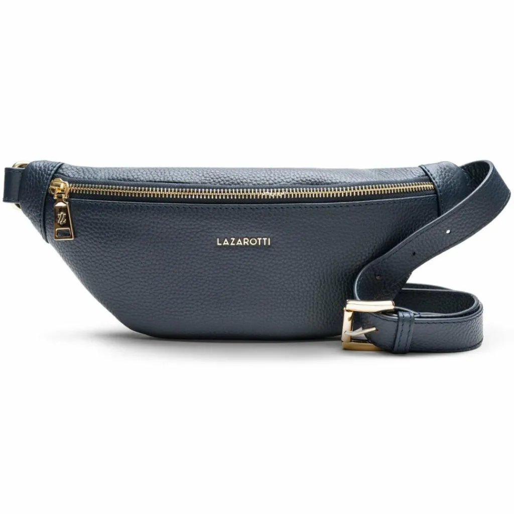 Lazarotti Gürteltaschen<Bologna Leather Gürteltasche Leder 31 cm navy