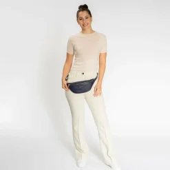 Lazarotti Gürteltaschen<Bologna Leather Gürteltasche Leder 31 cm navy