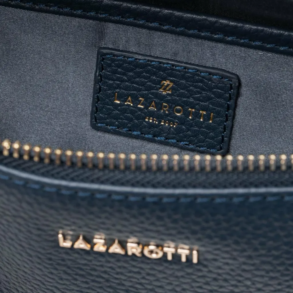 Lazarotti Gürteltaschen<Bologna Leather Gürteltasche Leder 31 cm navy