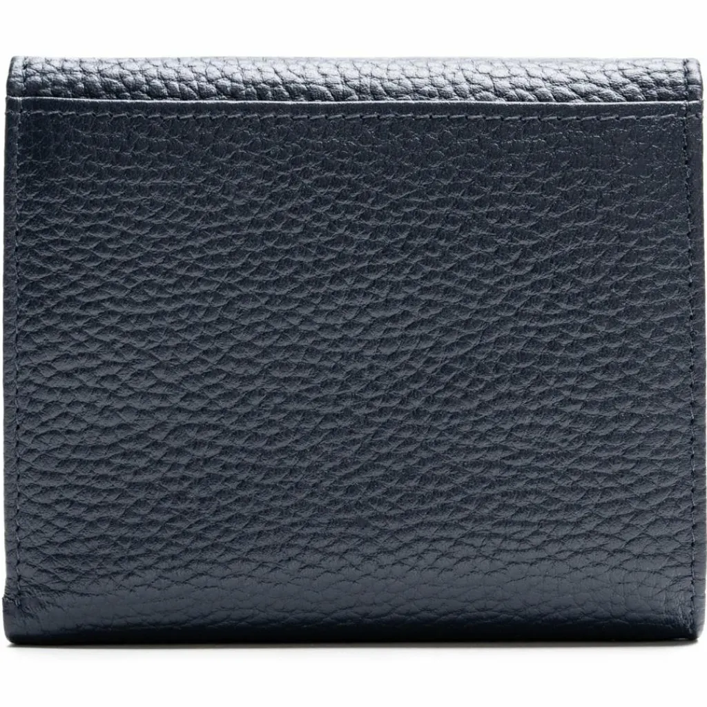 Lazarotti Damengeldbörsen Querformat<Bologna Leather Geldbörse Leder 12 cm navy
