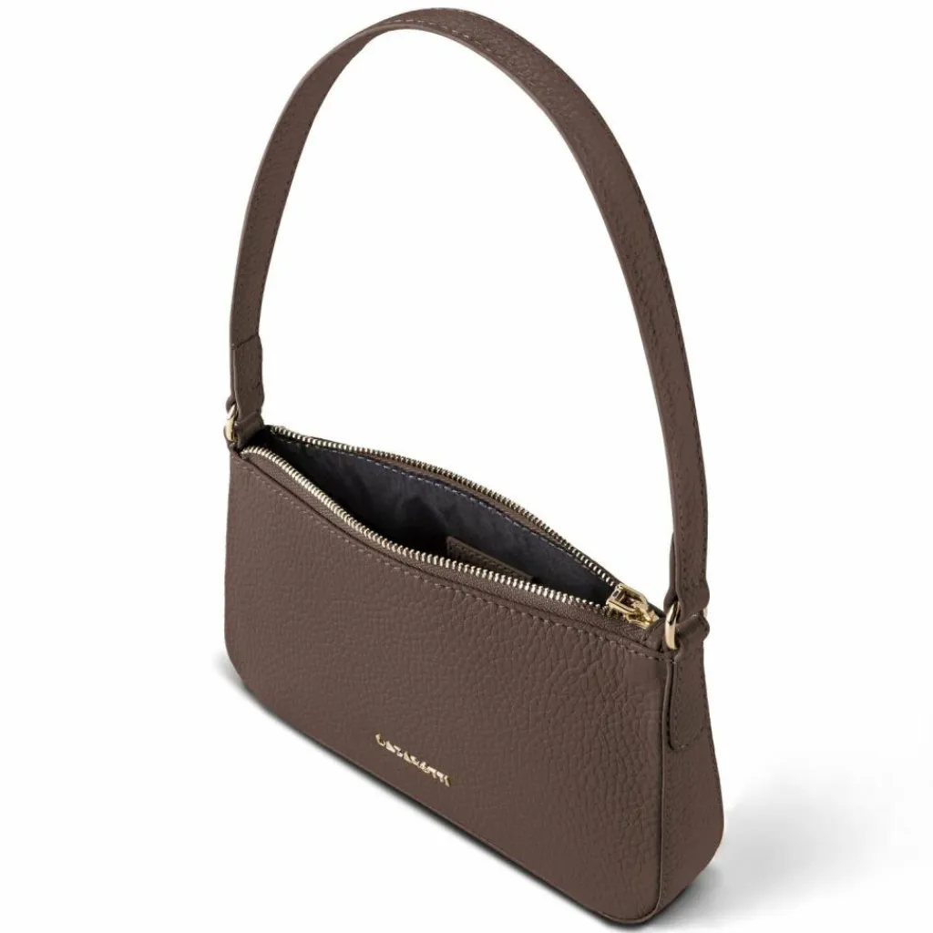 Sale Lazarotti Bologna Leather Schultertasche Leder 22 cm taupe