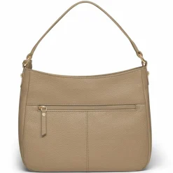 Lazarotti Schultertaschen<Bologna Leather Schultertasche Leder 27 cm sand