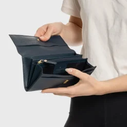 Damen Lazarotti Bologna Leather Geldbörse Leder 19 cm