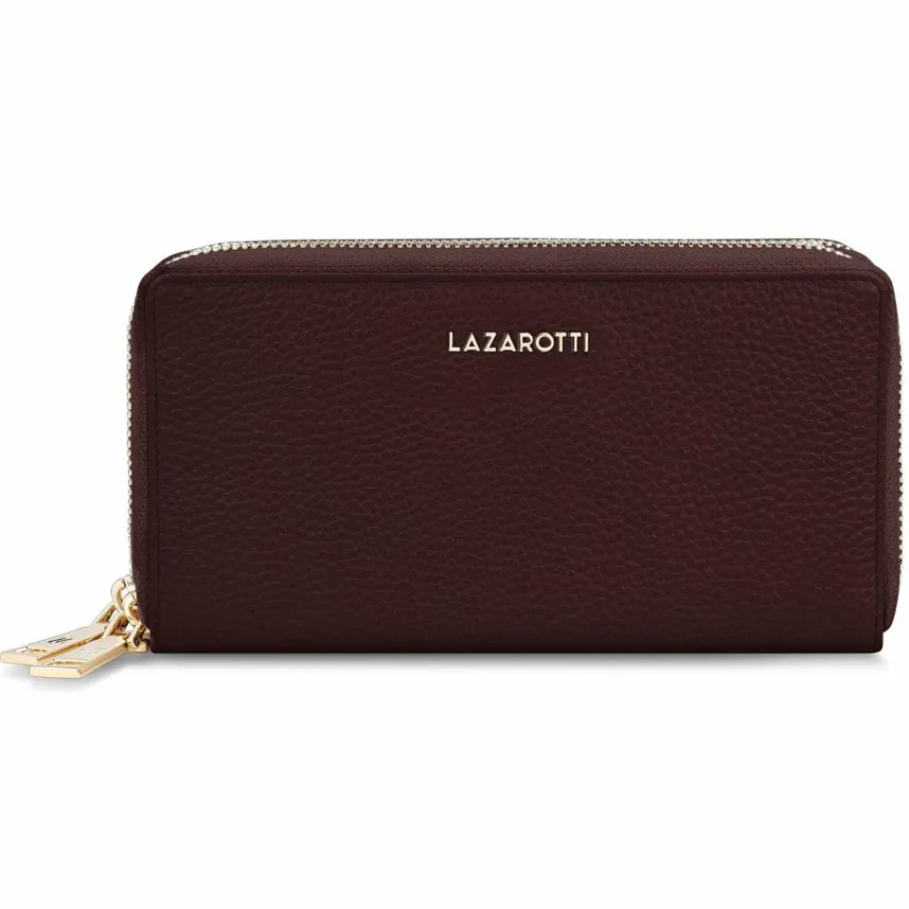 Damen Lazarotti Bologna Leather Geldbörse RFID Schutz Leder 20 cm