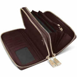 Damen Lazarotti Bologna Leather Geldbörse RFID Schutz Leder 20 cm
