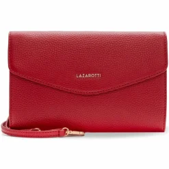 Lazarotti Umhängetaschen|Abendtaschen & Clutches<Bologna Leather Clutch Tasche Leder 23 cm red