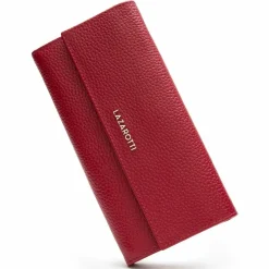 Lazarotti Damengeldbörsen Querformat<Bologna Leather Geldbörse Leder 19 cm red
