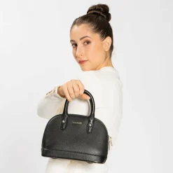 New Lazarotti Bologna Leather Handtasche Leder 24 cm black 2