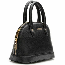 New Lazarotti Bologna Leather Handtasche Leder 24 cm black 2