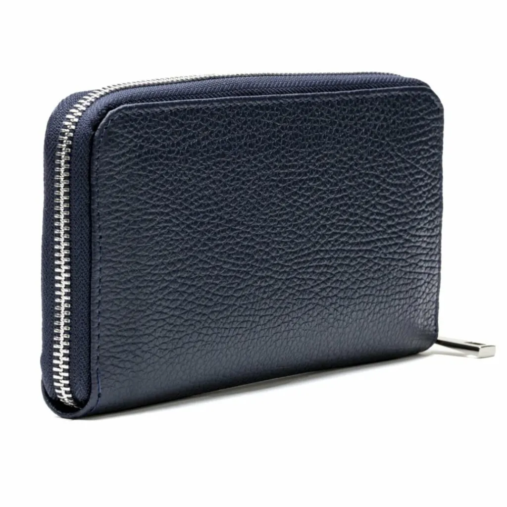 Lazarotti Damengeldbörsen Querformat<Milano Leather Geldbörse Leder 20 cm blue