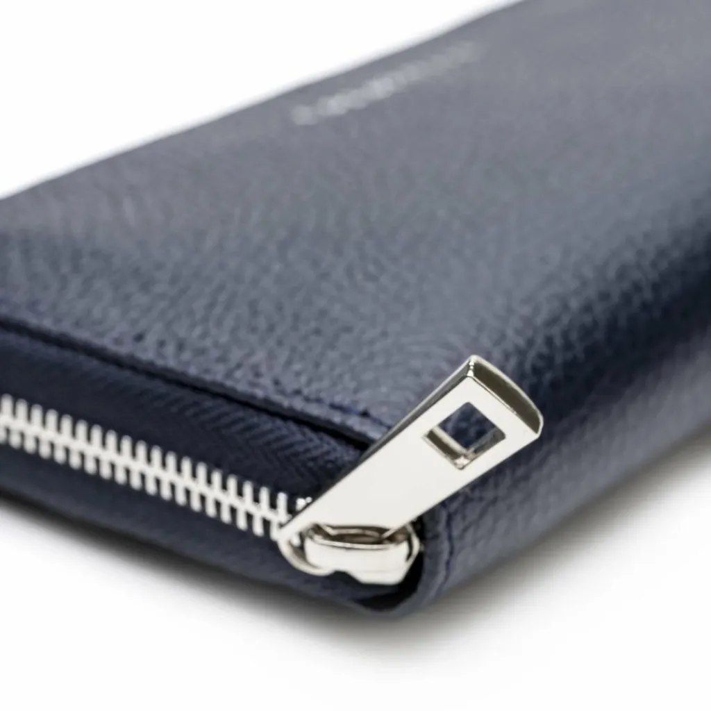 Lazarotti Damengeldbörsen Querformat<Milano Leather Geldbörse Leder 20 cm blue