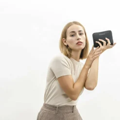 Damen Lazarotti Milano Leather Geldbörse Leder 13,5 cm