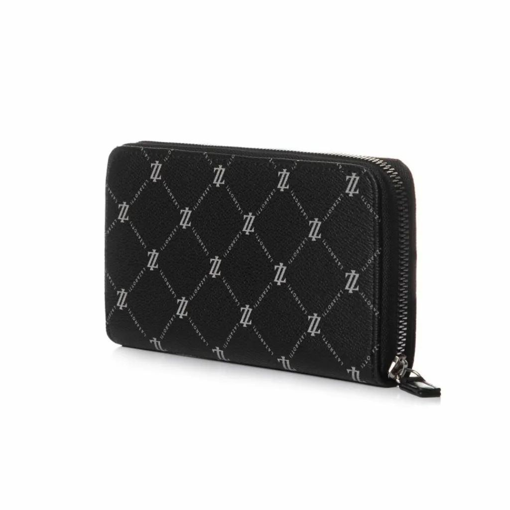 Lazarotti Damengeldbörsen Querformat<Palermo Geldbörse 19,5 cm black