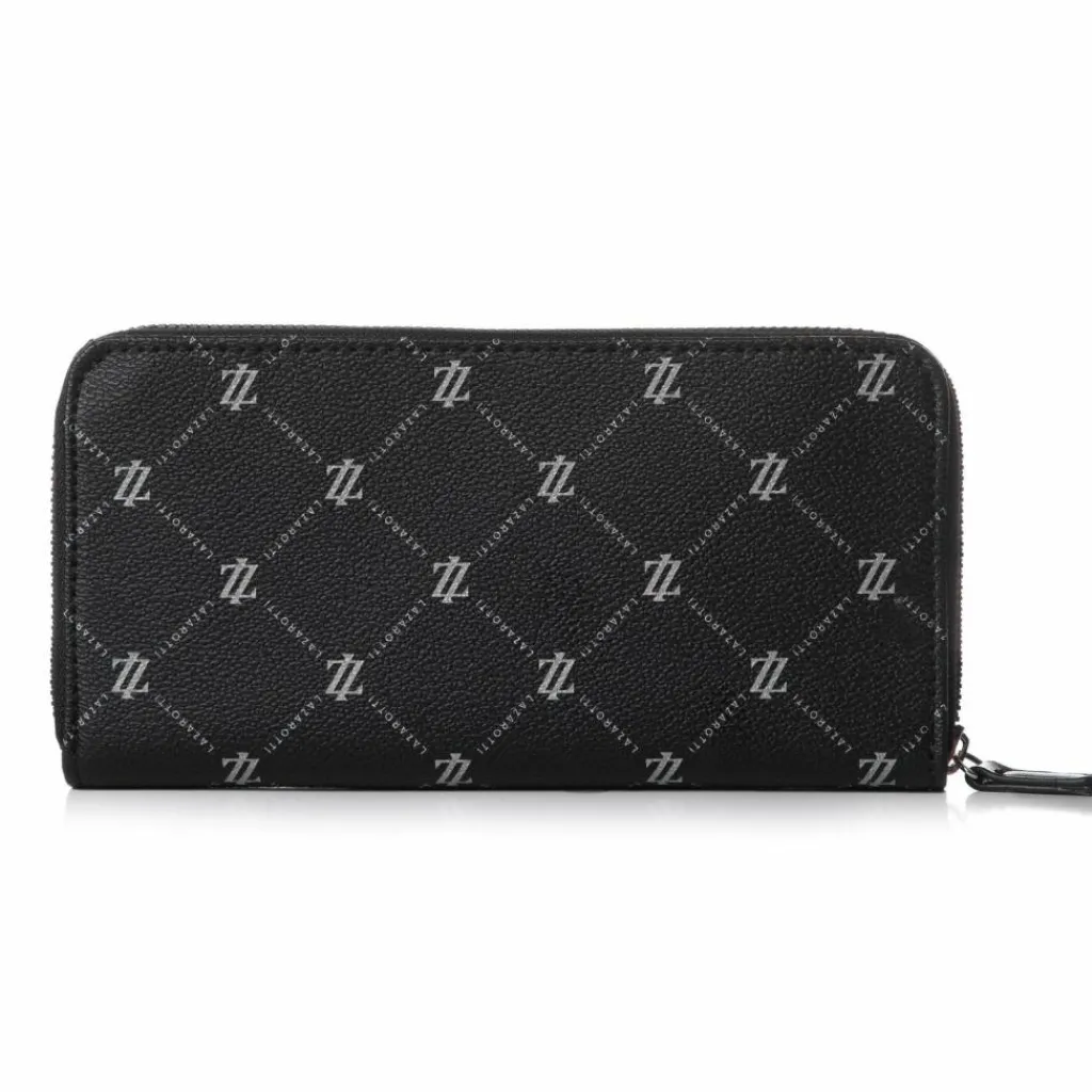 Lazarotti Damengeldbörsen Querformat<Palermo Geldbörse 19,5 cm black