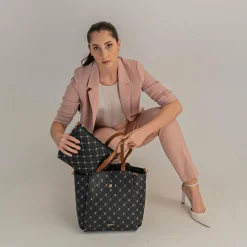 Online Lazarotti Palermo Handtasche 34 cm blue