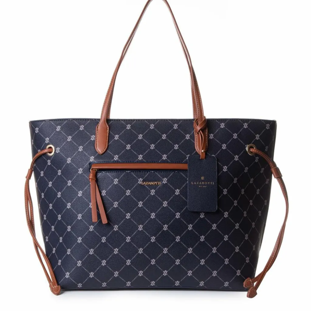 Clearance Lazarotti Palermo Shopper Tasche 37,5 cm blue