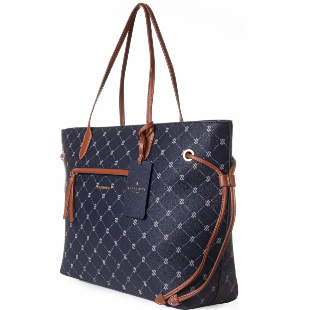 Clearance Lazarotti Palermo Shopper Tasche 37,5 cm blue