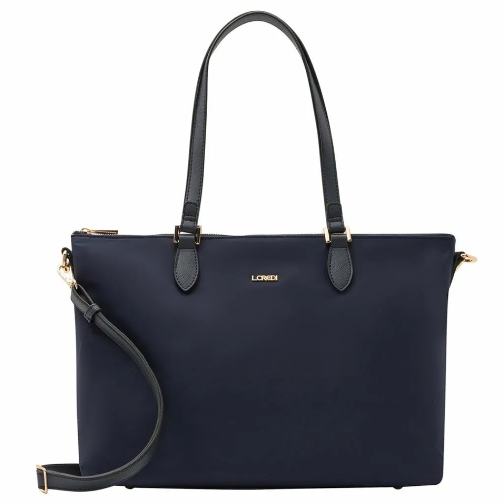 L.Credi Shopper|Schultertaschen<Alena Shopper Tasche 43 cm marine