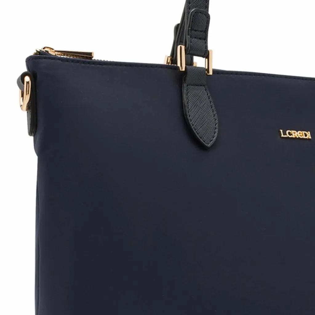 L.Credi Shopper|Schultertaschen<Alena Shopper Tasche 43 cm marine
