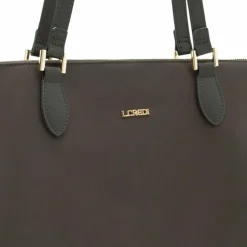 L.Credi Shopper|Schultertaschen<Alena Shopper Tasche 43 cm braun