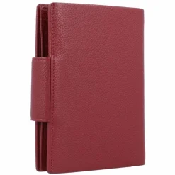 L.Credi Damengeldbörsen Hochformat<Alfredo Geldbörse Leder 10,5 cm rot